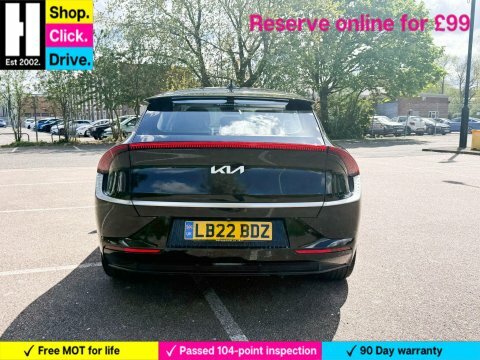 Kia EV6 77.4Kwh Air Hatchback LB22BDZ Black #4