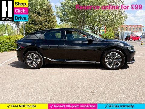 Kia EV6 77.4Kwh Air Hatchback LB22BDZ Black #2