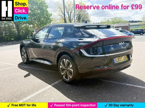 Kia EV6 77.4Kwh Air Hatchback LB22BDZ Black #5