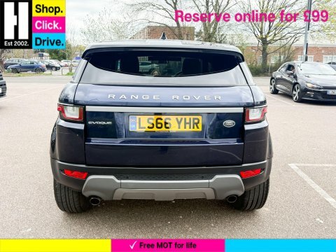 Land Rover Range Rover Evoque 2.0 Td4 Se LS66YHR Blue #4