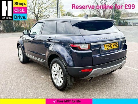 Land Rover Range Rover Evoque 2.0 Td4 Se LS66YHR Blue #5