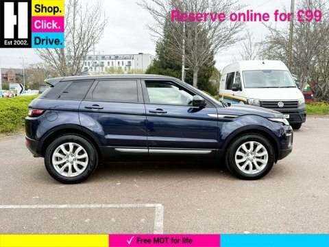 Land Rover Range Rover Evoque 2.0 Td4 Se LS66YHR Blue #2
