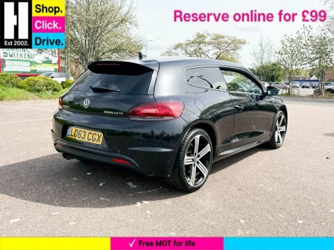 Volkswagen Scirocco 2.0 Tdi Bluemotion LO63CGX Black #5