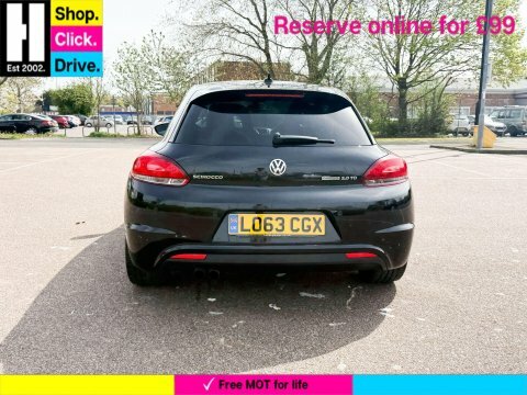 Volkswagen Scirocco 2.0 Tdi Bluemotion LO63CGX Black #6
