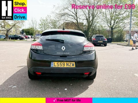 Renault Megane 1.6 16V Dynamique LS59NZW Black #4