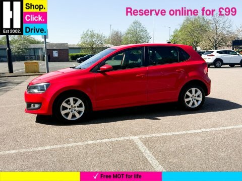 Volkswagen Polo 1.4 Match Hatchback EJ62HUP Red #6