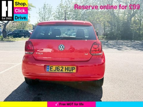 Volkswagen Polo 1.4 Match Hatchback EJ62HUP Red #4