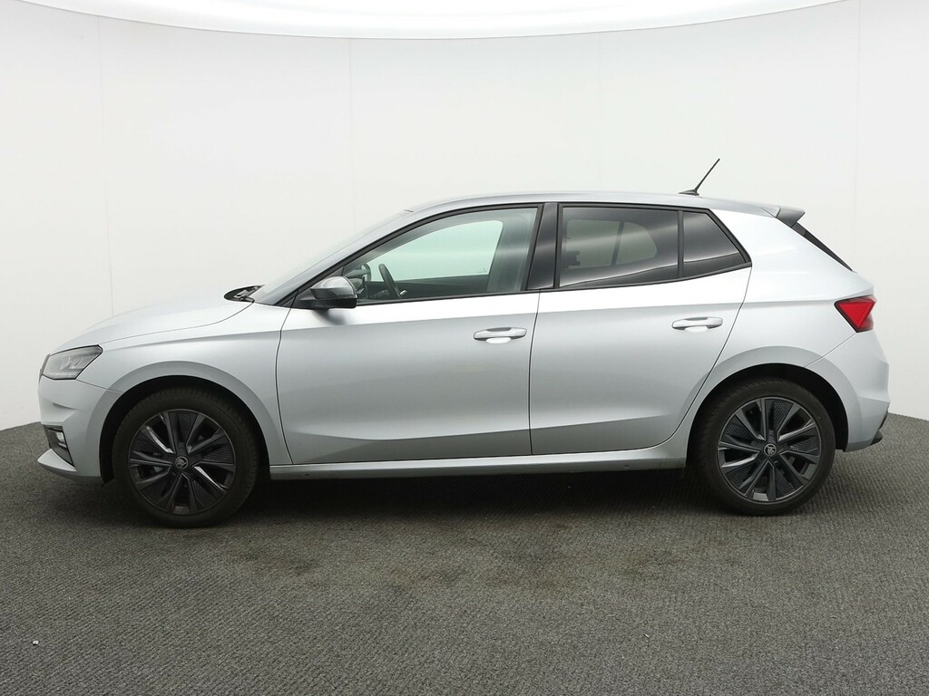 Skoda Fabia 1.0 Tsi Design Edition Hatchback FV25KUB Silver #4