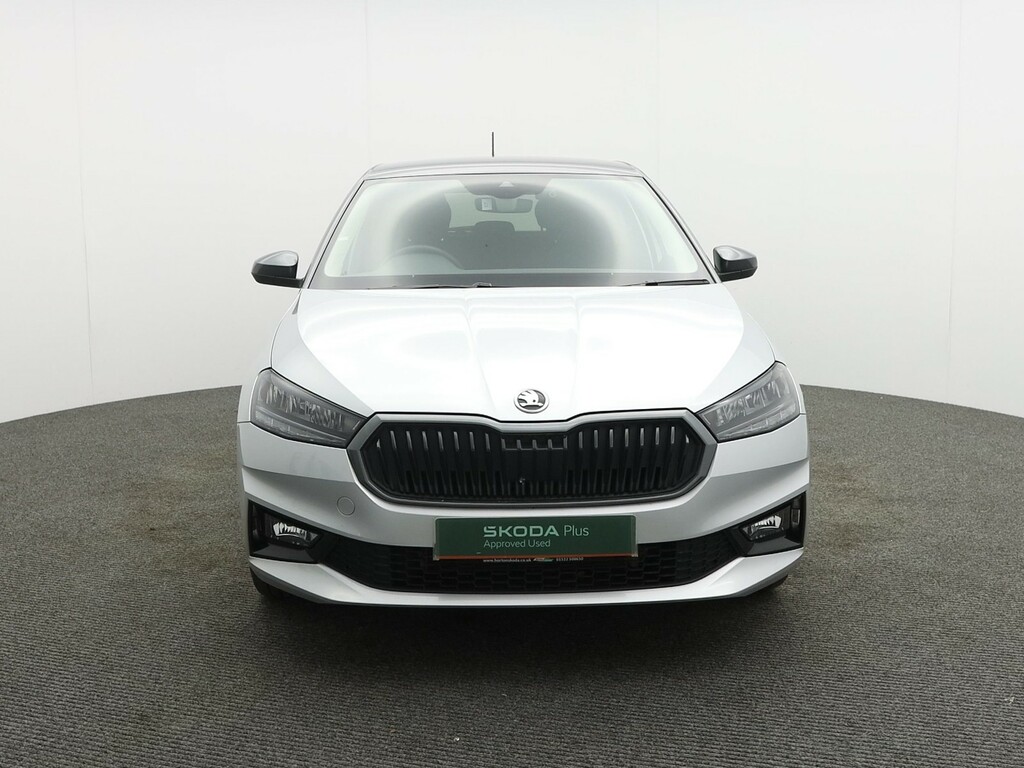 Skoda Fabia 1.0 Tsi Design Edition Hatchback FV25KUB Silver #2