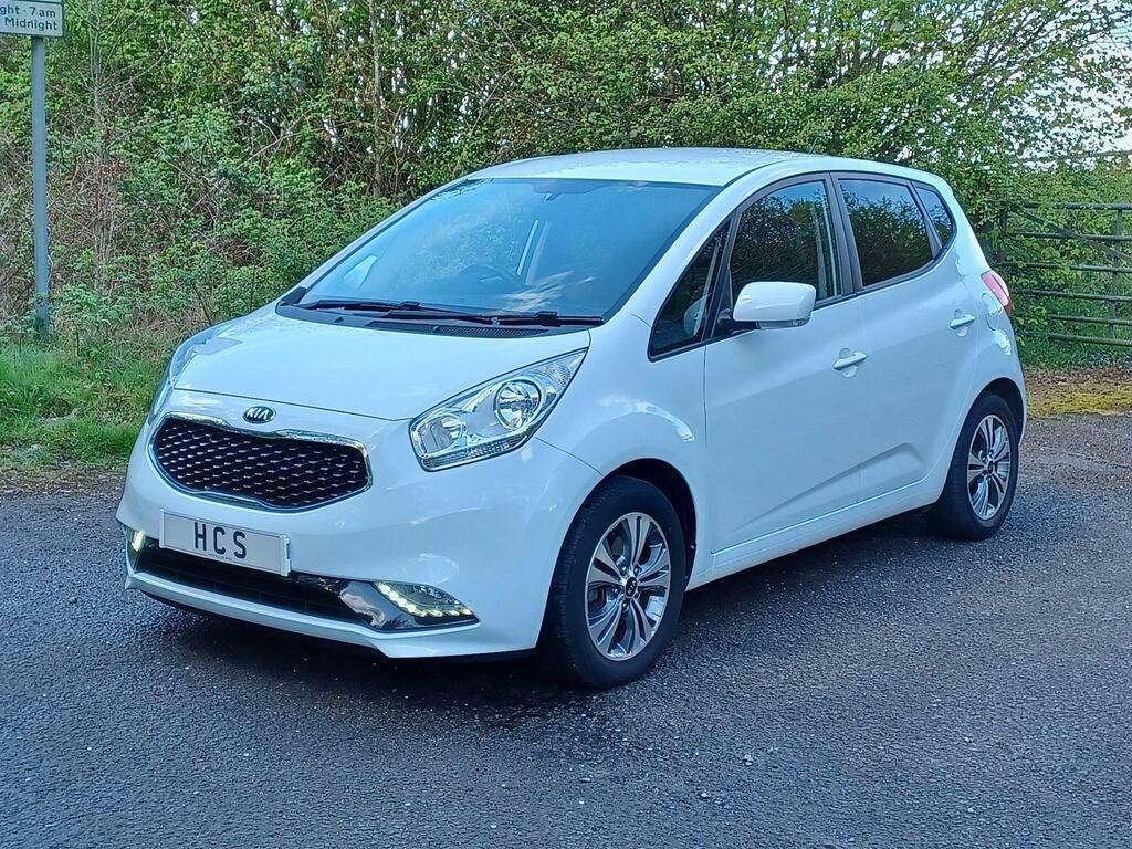 Kia Venga 1.6 3 Euro 6  White #4