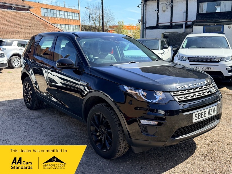 Land Rover Discovery Sport Td4 Se Tech SB66WZW Black