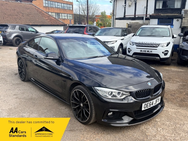 BMW 4 Series 420D Xdrive M Sport Black