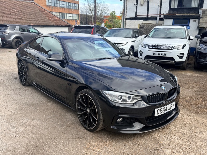 BMW 4 Series 420D Xdrive M Sport OE64JFY Black #5