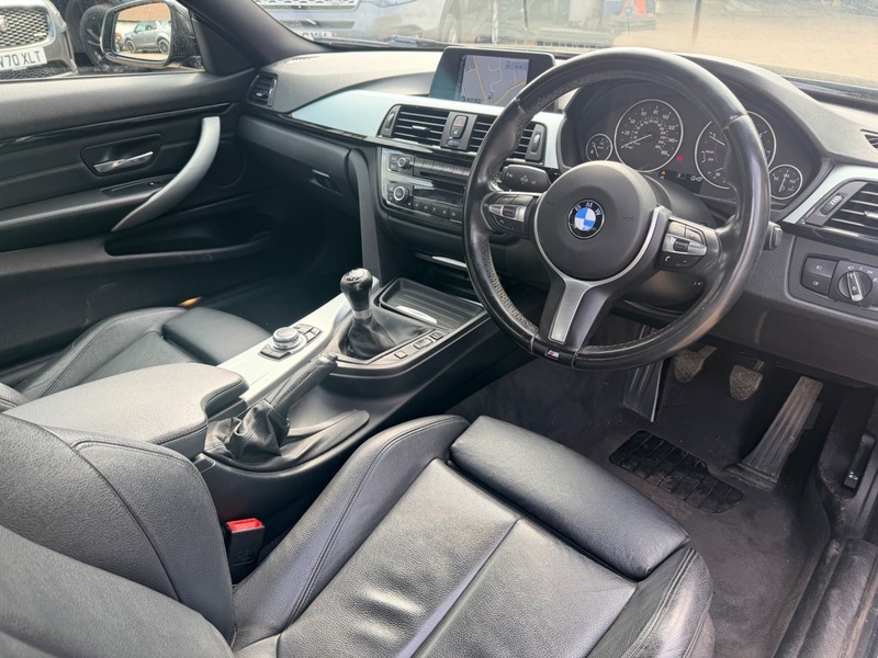 BMW 4 Series 420D Xdrive M Sport OE64JFY Black #2