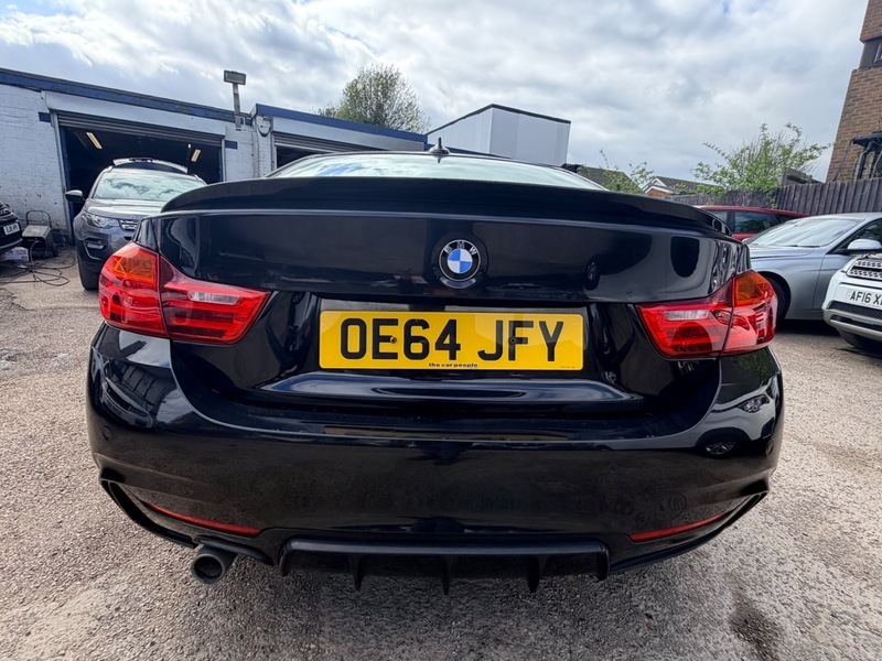 BMW 4 Series 420D Xdrive M Sport OE64JFY Black #6