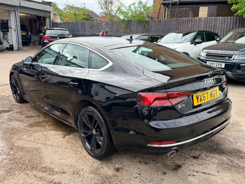 Audi A5 Sportback Tdi Se YX67WGY Black #4