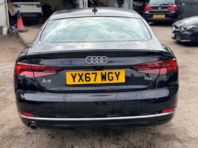 Audi A5 Sportback Tdi Se YX67WGY Black #5