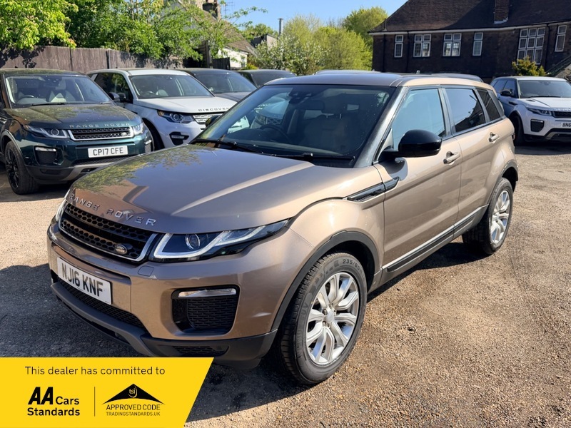 Land Rover Range Rover Evoque Td4 Se Tech NJ16KNF Brown