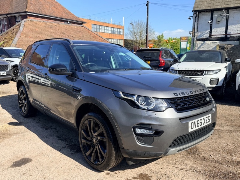 Land Rover Discovery Sport Td4 Hse Black OV66XZS Grey #4