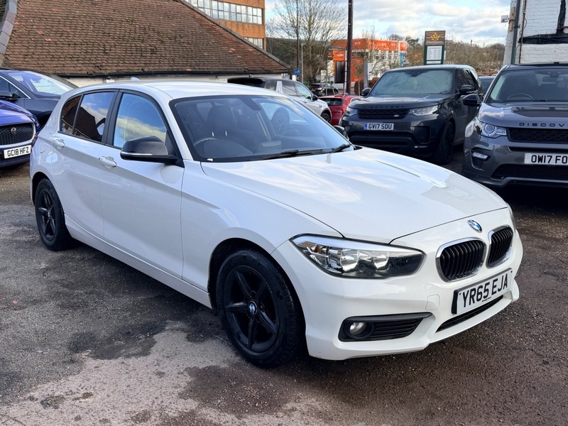 BMW 1 Series 116D Se YR65EJA White #6