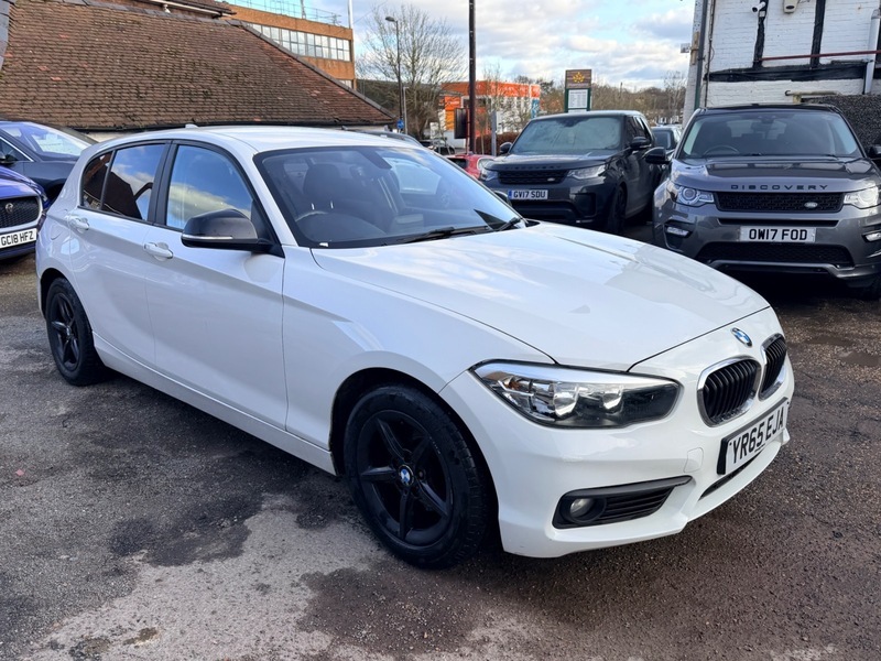 BMW 1 Series 116D Se YR65EJA White #5