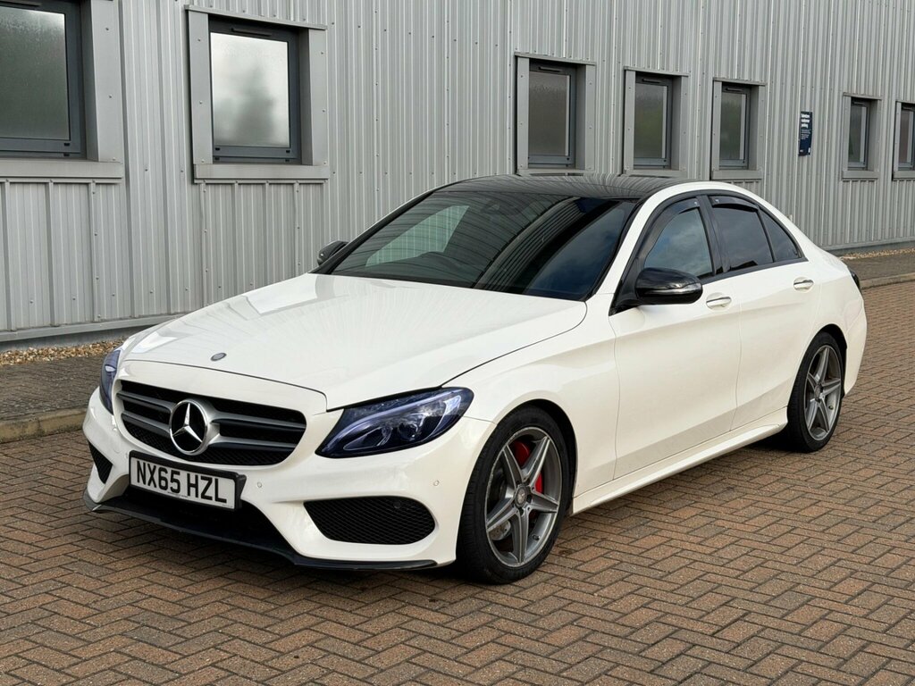 Mercedes-Benz C Class 2.1 C250d Amg Line Premium Plus 7G-tronic Euro NX65HZL White #3