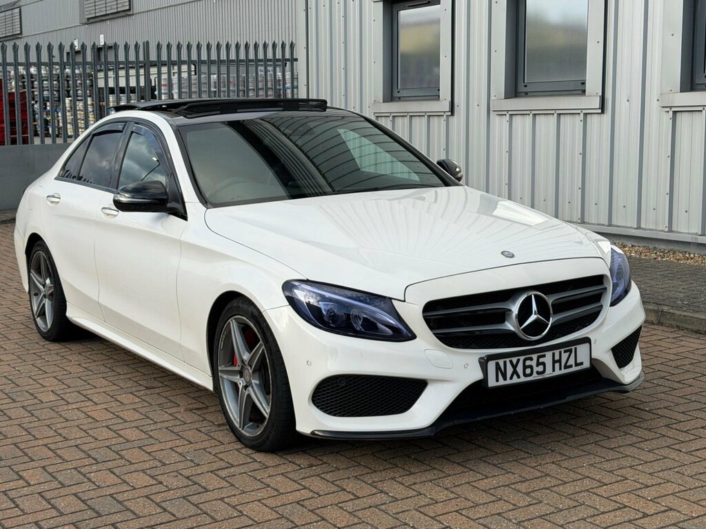 Mercedes-Benz C Class 2.1 C250d Amg Line Premium Plus 7G-tronic Euro NX65HZL White #6