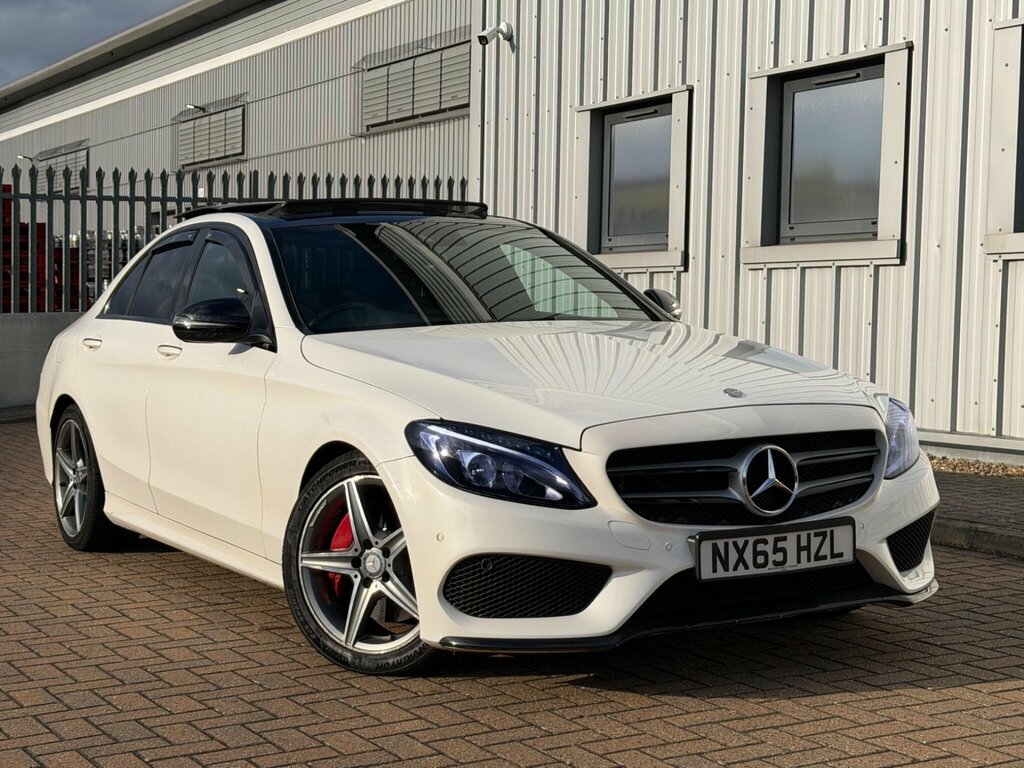 Mercedes-Benz C Class 2.1 C250d Amg Line Premium Plus 7G-tronic Euro White
