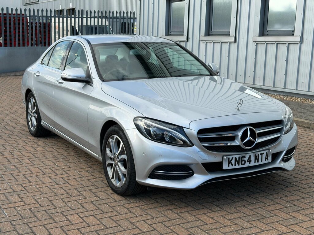 Mercedes-Benz C Class 2.1 C220 Bluetec Sport G-tronic Euro 6 Ss KN64NTA Silver #5