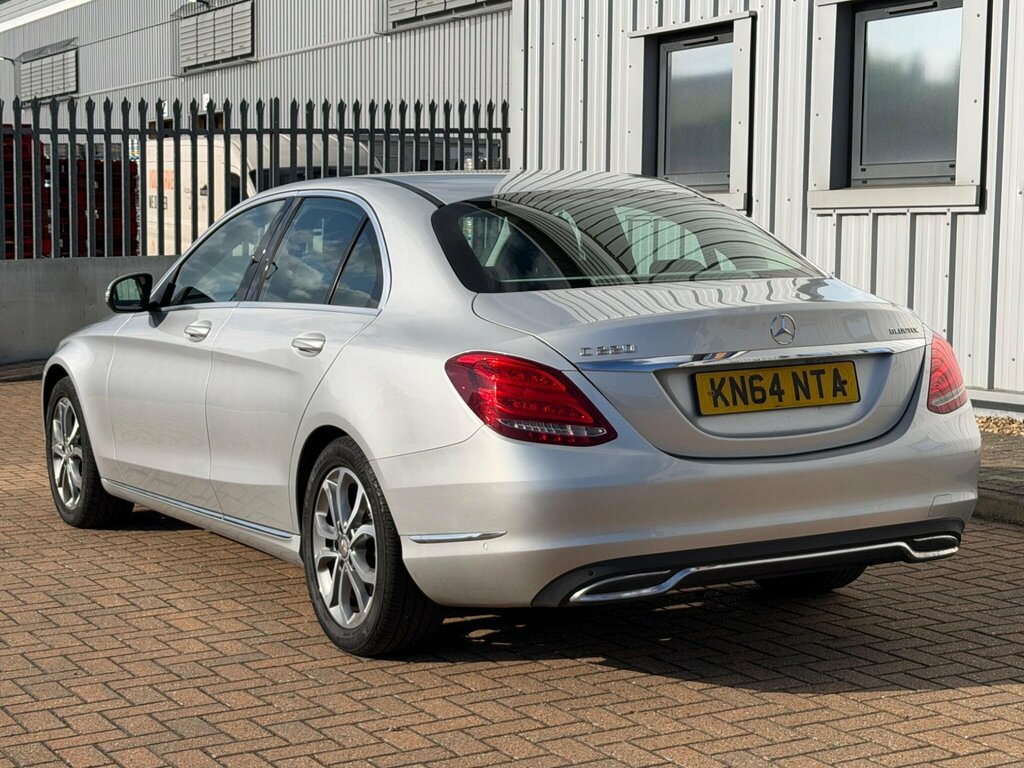 Mercedes-Benz C Class 2.1 C220 Bluetec Sport G-tronic Euro 6 Ss KN64NTA Silver #4