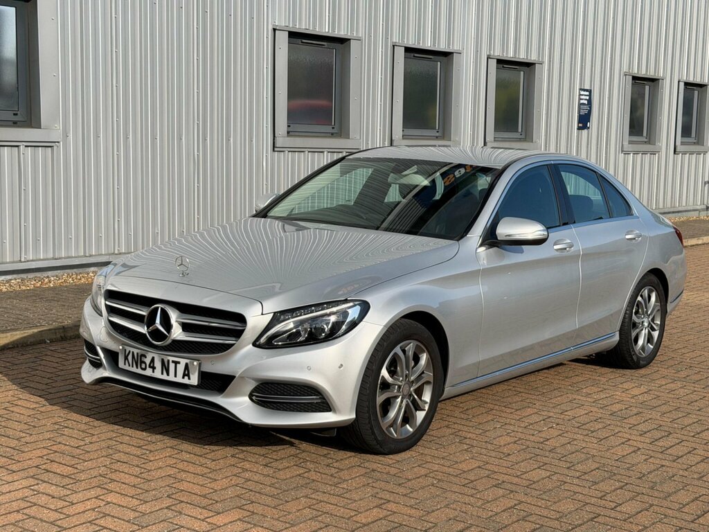 Mercedes-Benz C Class 2.1 C220 Bluetec Sport G-tronic Euro 6 Ss KN64NTA Silver #3