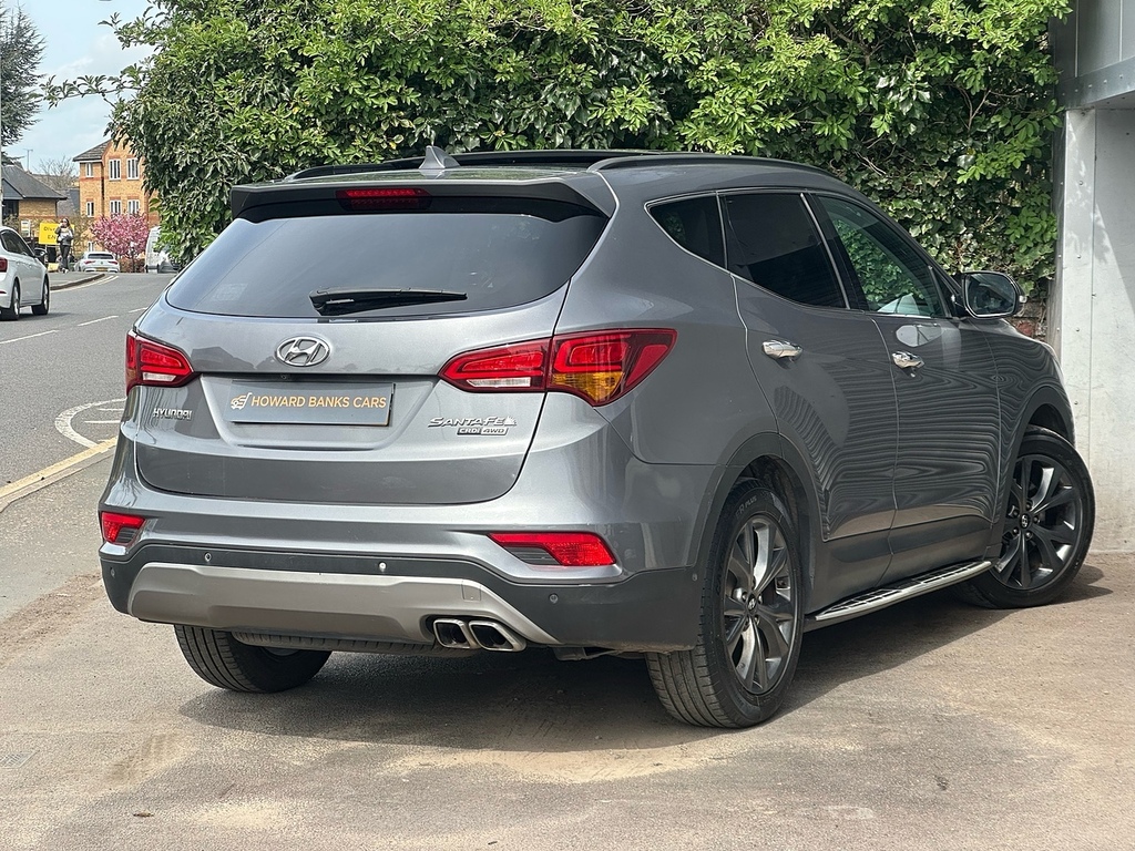 Hyundai Santa Fe Crdi Blue Drive Wiggins Edition WF66HDG Silver #6