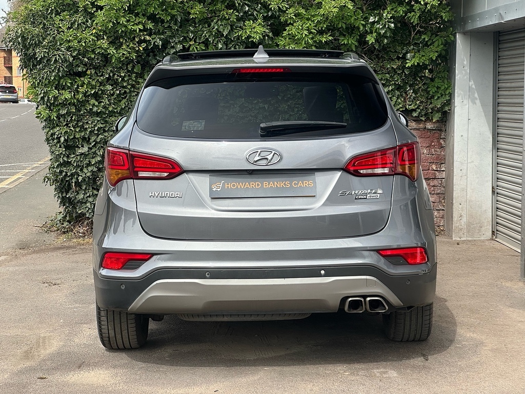 Hyundai Santa Fe Crdi Blue Drive Wiggins Edition WF66HDG Silver #5