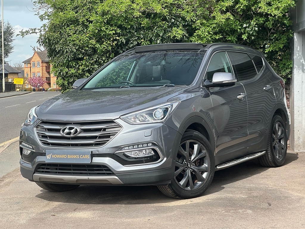 Hyundai Santa Fe Crdi Blue Drive Wiggins Edition WF66HDG Silver #3