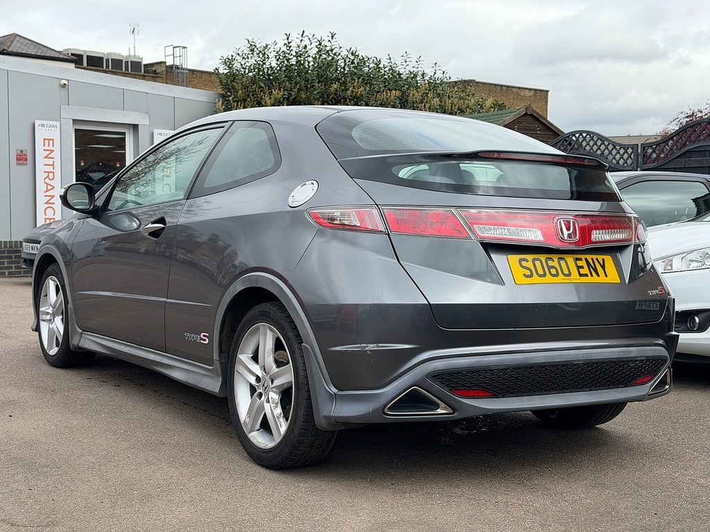 Honda Civic I-vtec Type S Silver #2