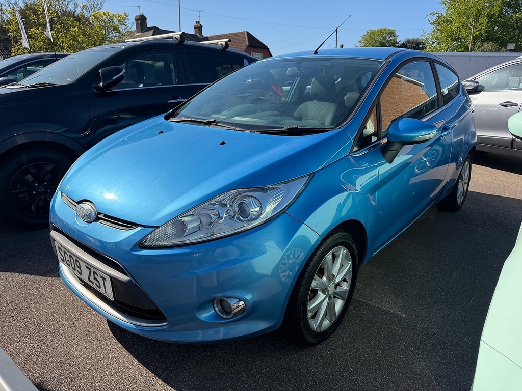 Ford Fiesta Zetec Blue