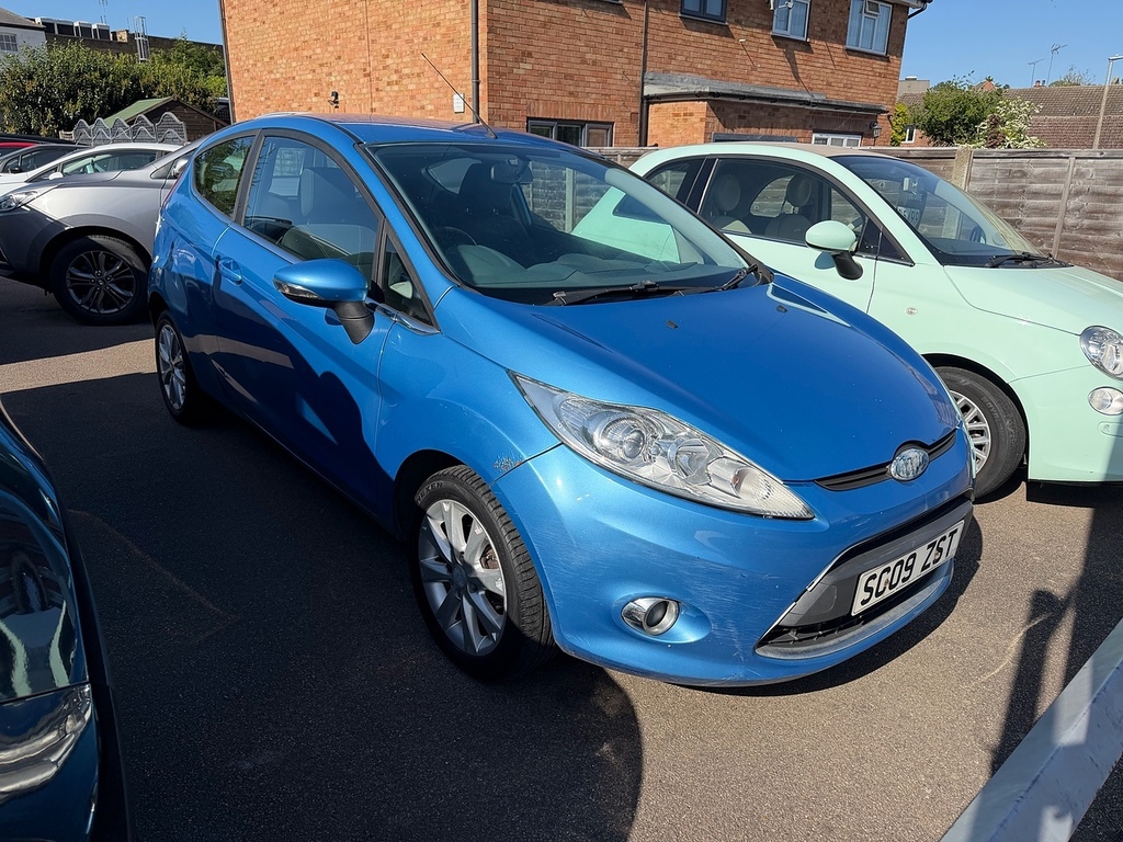 Ford Fiesta Zetec SC09ZST Blue #2