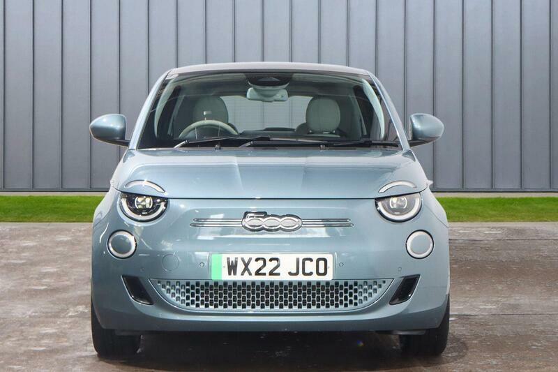 Fiat 500E 42Kwh La Prima WX22JCO Blue #2