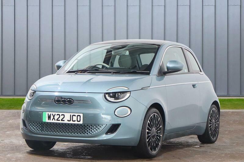 Fiat 500E 42Kwh La Prima WX22JCO Blue #3