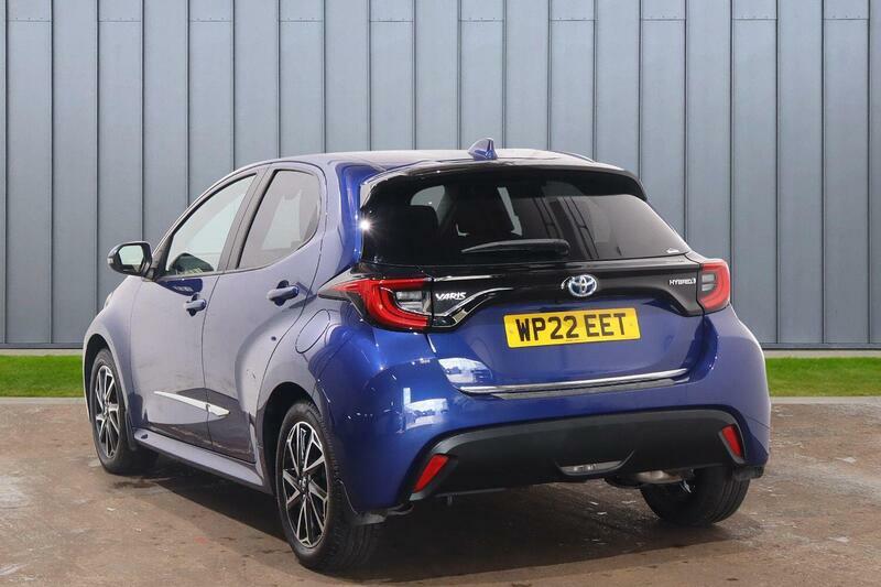 Toyota Yaris 1.5 Vvt-h Design E-cvt Euro 6 Ss WP22EET Blue #4