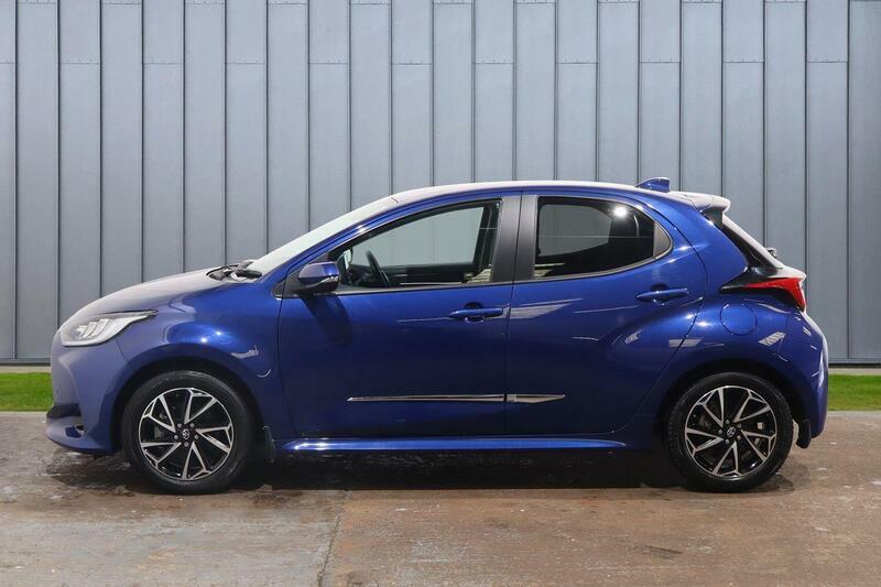 Toyota Yaris 1.5 Vvt-h Design E-cvt Euro 6 Ss WP22EET Blue #5