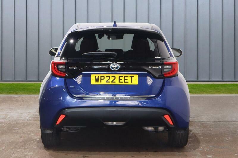 Toyota Yaris 1.5 Vvt-h Design E-cvt Euro 6 Ss WP22EET Blue #6