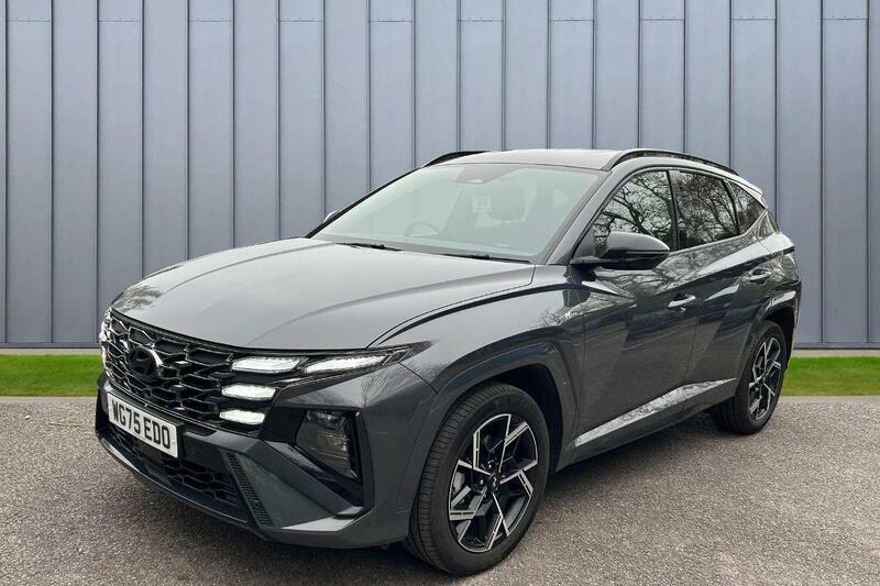 Hyundai Tucson 1.6 T-gdi N Line Euro 6 Ss WG75EDO Grey #4