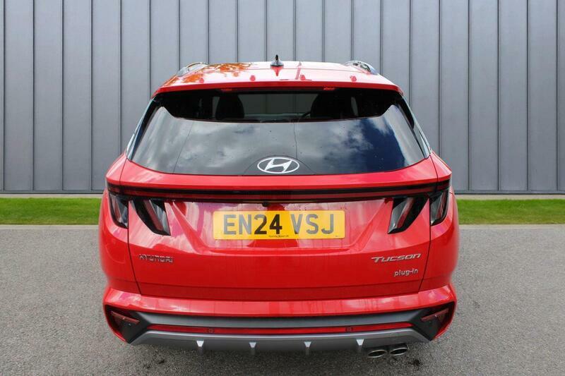 Hyundai Tucson 1.6 T-gdi 13.8Kwh N Line 4Wd Euro 6 Ss EN24VSJ Red #5