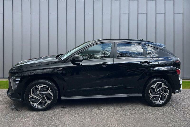 Hyundai Kona 1.6 H-gdi N Line S Dct Euro 6 Ss WG75BUU Black #6