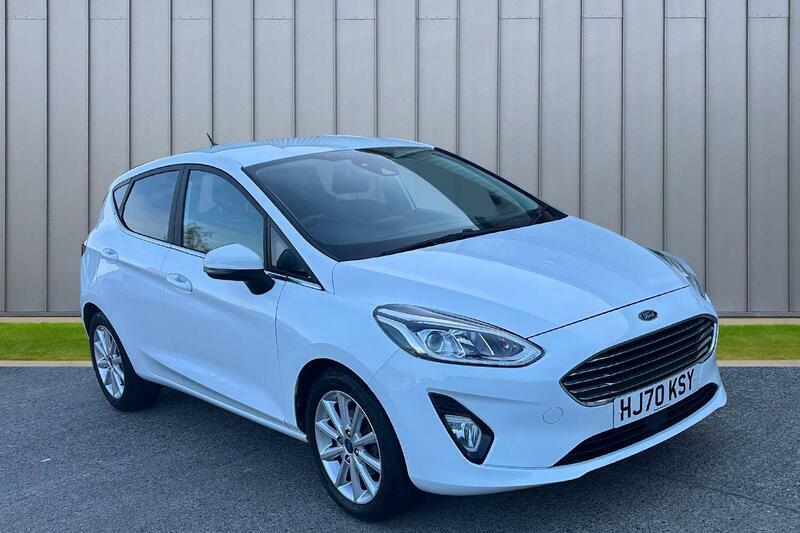 Ford Fiesta 1.0T Ecoboost Titanium Euro 6 Ss White