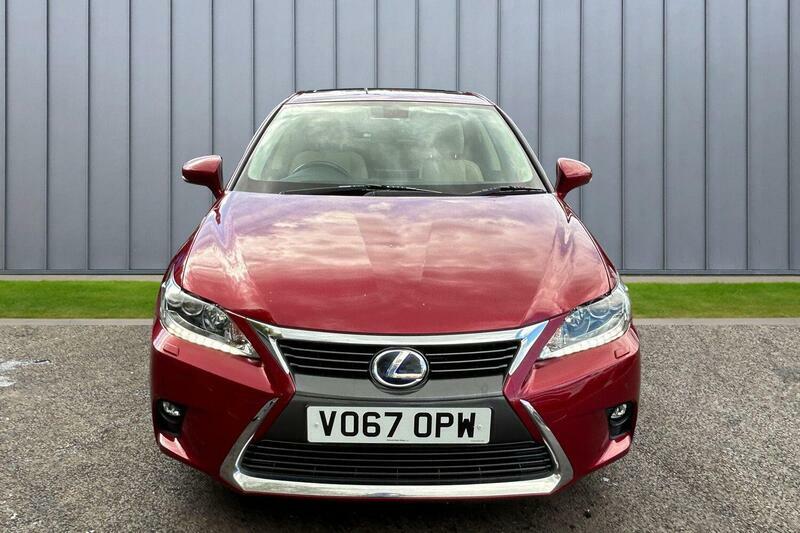 Lexus CT 1.8 200H Premier Cvt Euro 6 Ss Red #4