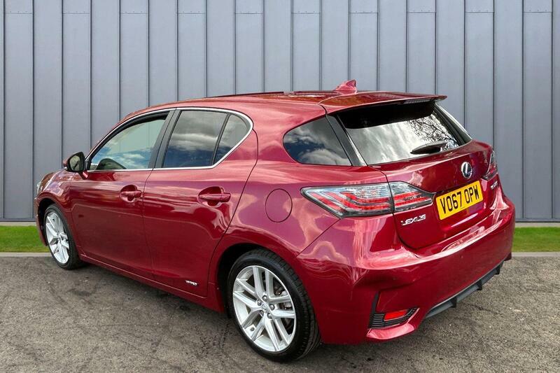 Lexus CT 1.8 200H Premier Cvt Euro 6 Ss Red #3