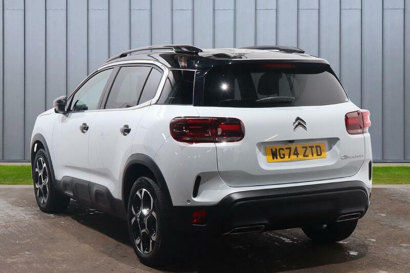 Citroen C5 Aircross 1.2 Hybrid Max Edition E-dsc Euro 6 Ss WG74ZTD White #5