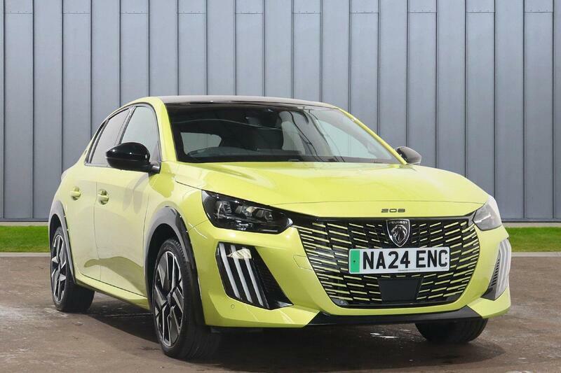 Peugeot e-208 51Kwh Gt 7.4Kw Charger Yellow